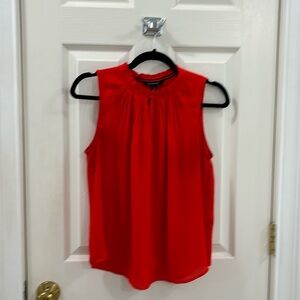 Banana Republic vibrant red blouse
